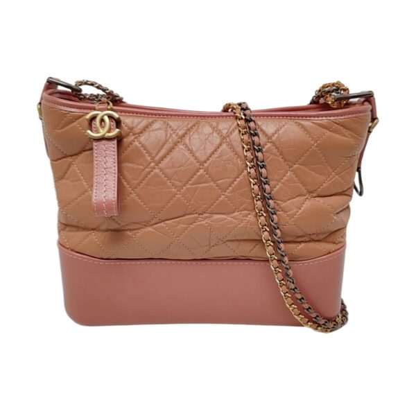 【二手】CHANEL GABRIELLE HOBO 手袋 粉紅色 PD3559