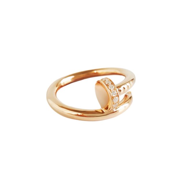 【二手】CARTIER JUSTE UN CLOU 鑽石戒指 53 PD3617