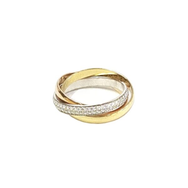 【二手】CARTIER TRINITY 戒指 54 PD3645