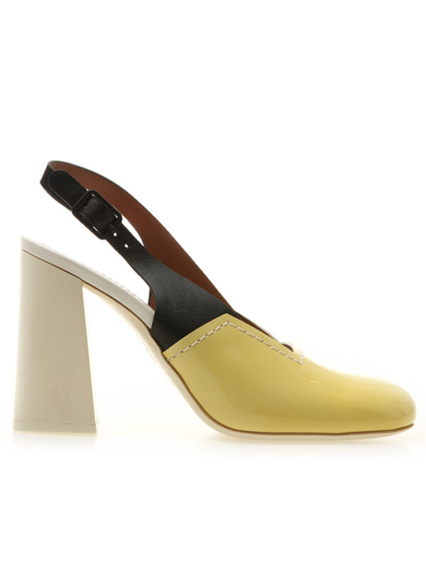 【二手】CELINE 對比色高跟鞋 37.5