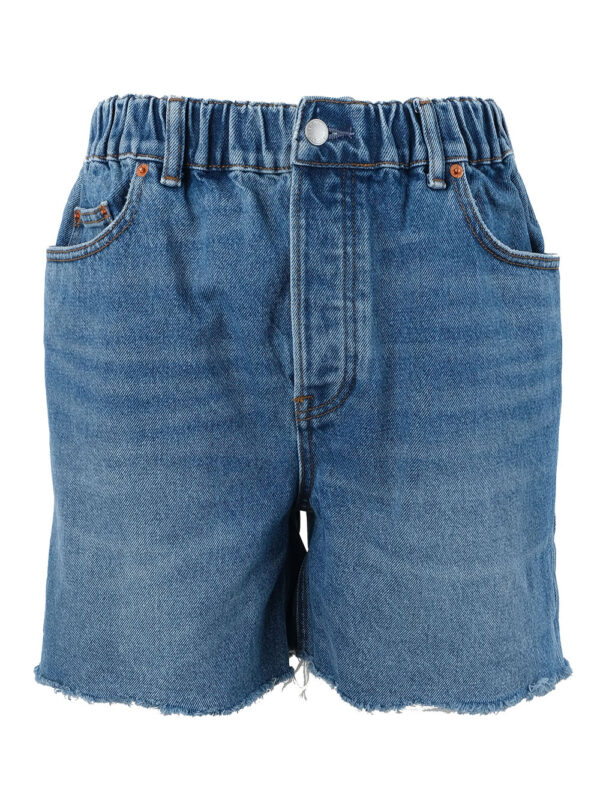 【二手】ALEXANDER WANG 毛邊牛仔短褲 XS
