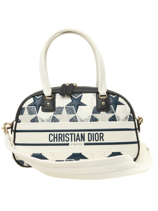 【二手】DIOR VIBE BOWLING 中號拉鍊手袋