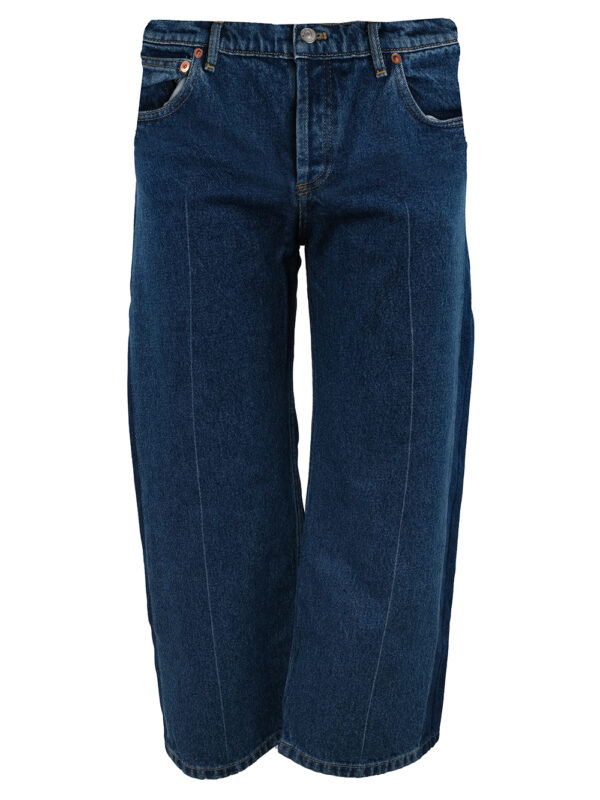 【二手】BALENCIAGA 對比邊露踝牛仔褲 36