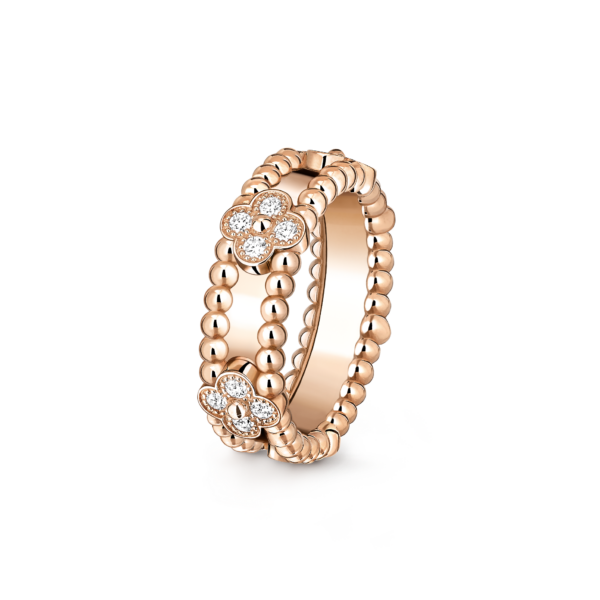 【二手】VAN CLEEF & ARPELS PERLEE SWEET CLOVERS 戒指 57 RR3257