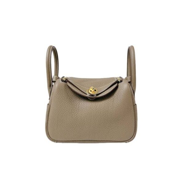 【二手】HERMES LINDY 迷你手袋 18 大象灰 YY2787