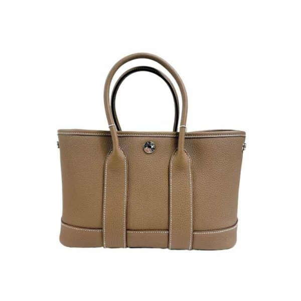 【二手】HERMES GARDEN PARTY 迷你手袋 18 大象灰 YY2793