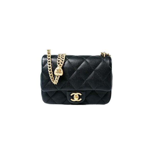 【二手】CHANEL 愛心調節扣垂蓋手袋 YY2794