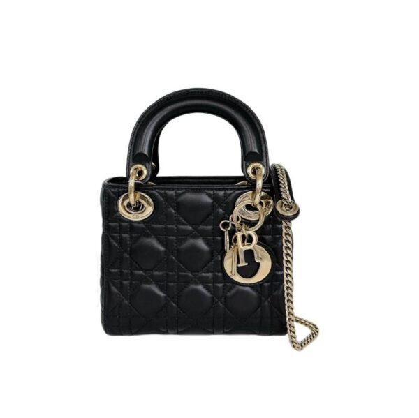 【二手】CHRISTIAN DIOR LADY DIOR 迷你手提袋 YY2836